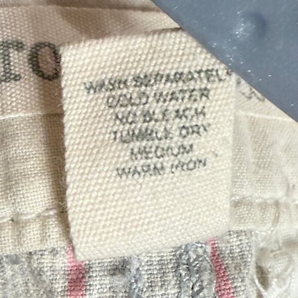 Y2k Aeropostale Gray Pink Plaid Cuffed Shorts Whimsy Twee Preppy Coquette 5 6 - Picture 5 of 5